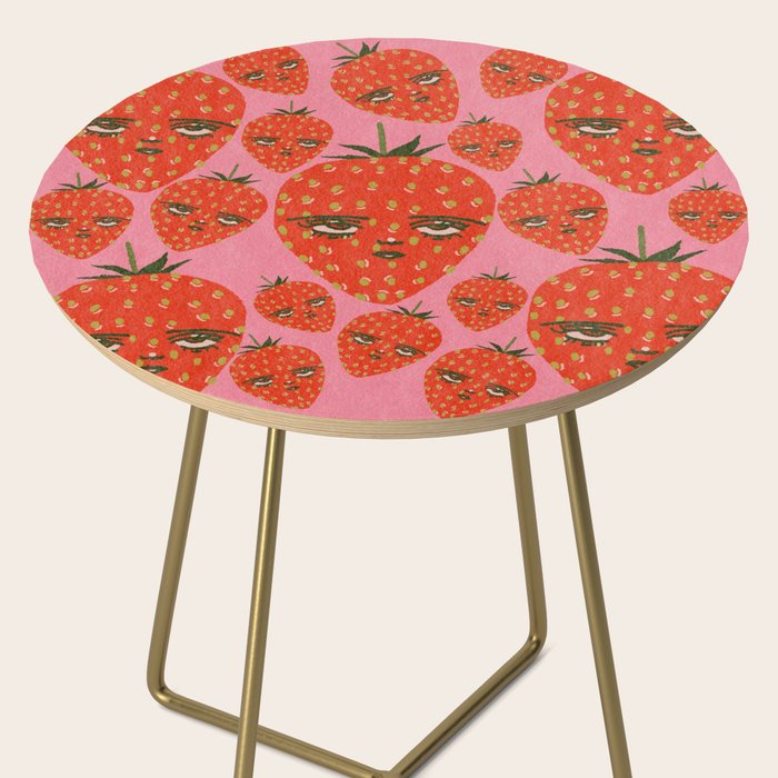 Unimpressed Strawberry Side Table Gallery Image 2
