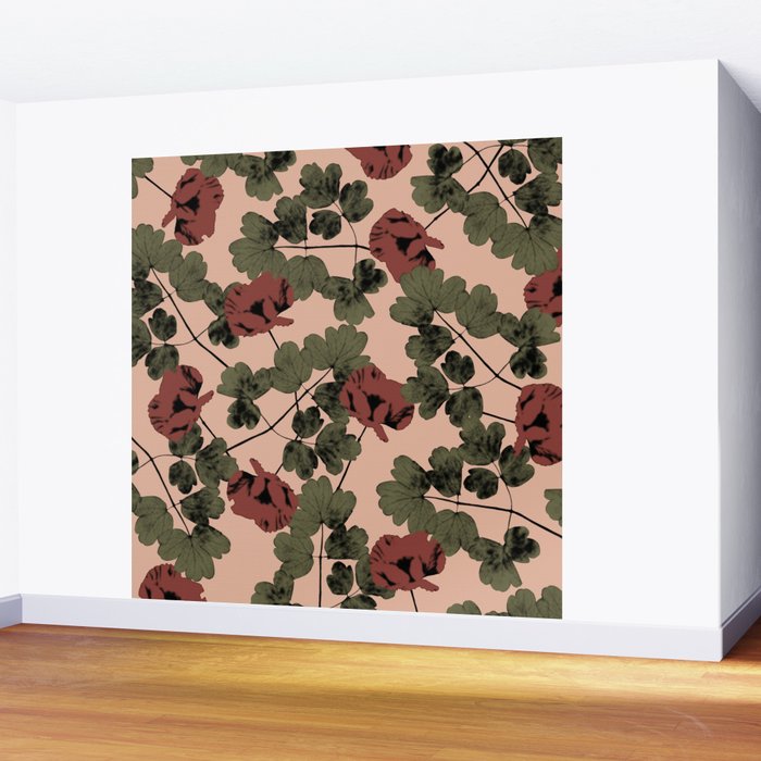 Poppies Wall Mural Gallery Image 2
