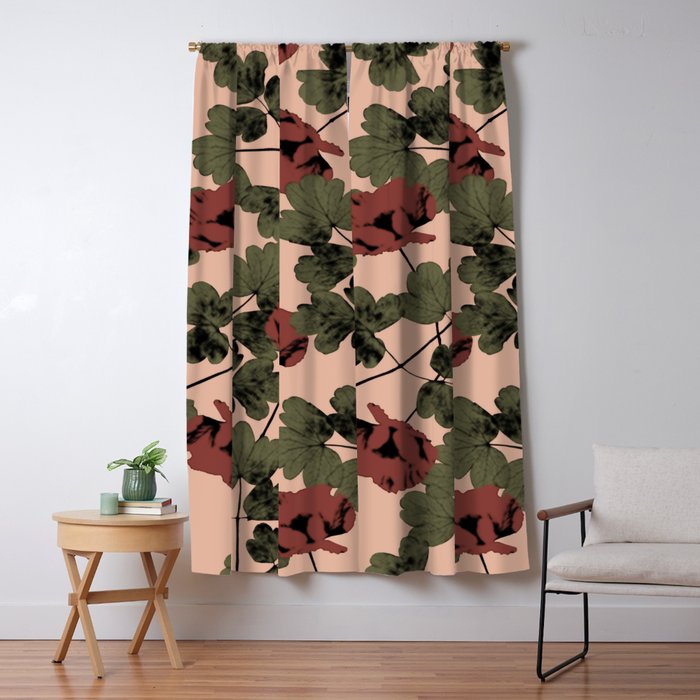 Poppies Window Curtain Gallery Image 5