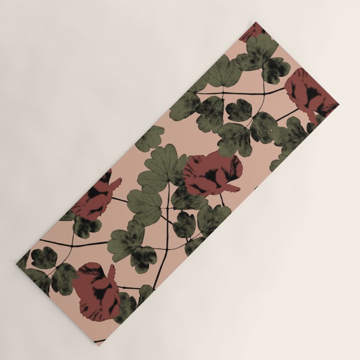 Poppies Yoga Mat Gallery Image 1