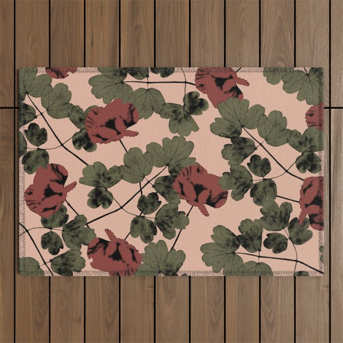 Poppies Outdoor Rug Gallery Image 1