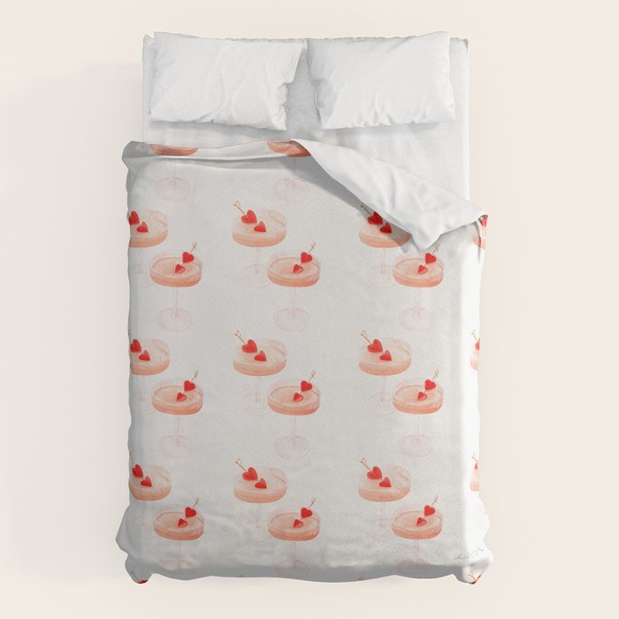 Love On The Rocks Duvet Cover