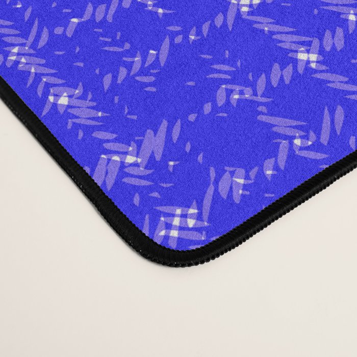 Electric Blue Grasscloth Desk Mat Gallery Image 4