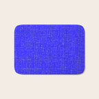 Electric Blue Grasscloth Bath Mat Gallery Image 1