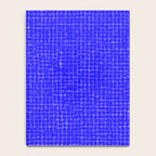 Electric Blue Grasscloth Notebook Gallery Image 4
