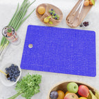 Electric Blue Grasscloth Cutting Board Gallery Image 2
