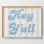 Hey Y'all Coastal Cowgirl Serving Tray Gallery Image 1