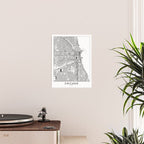 Chicago Map Poster Gallery Image 2