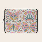 Colorful Butterflies - Art Print Laptop Sleeve Gallery Image 1