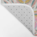 Colorful Butterflies - Art Print Bath Mat Gallery Image 2