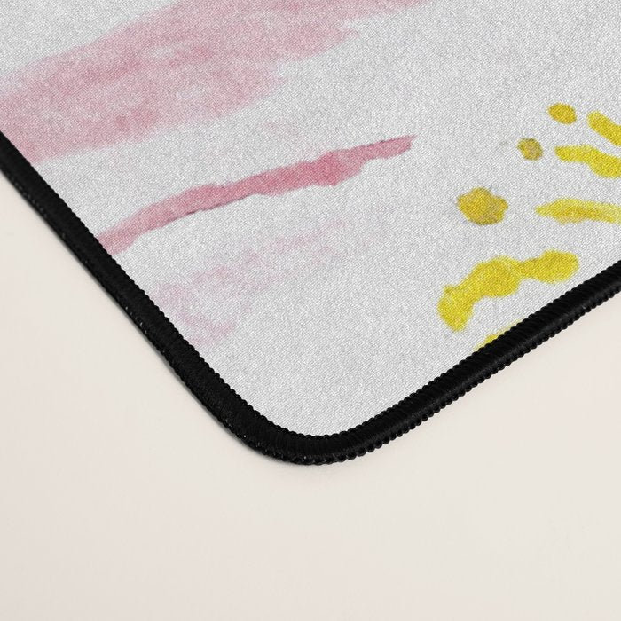 Abstract Flowers #society6 #buyart Desk Mat Gallery Image 4