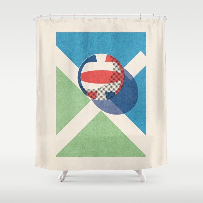 BALLS - Volleyball - II b Shower Curtain Gallery Image 1