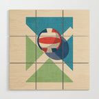 BALLS - Volleyball - II b Wood Wall Art Gallery Image 1