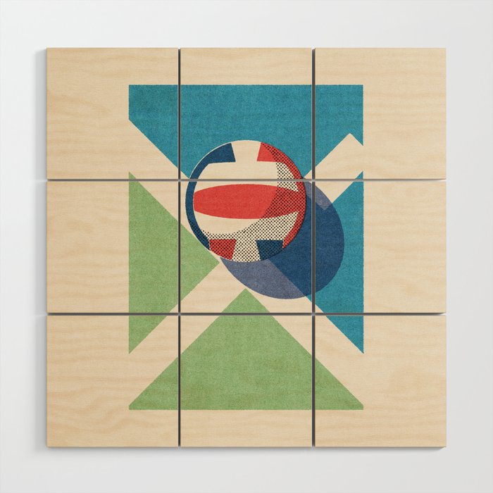BALLS - Volleyball - II b Wood Wall Art Gallery Image 1