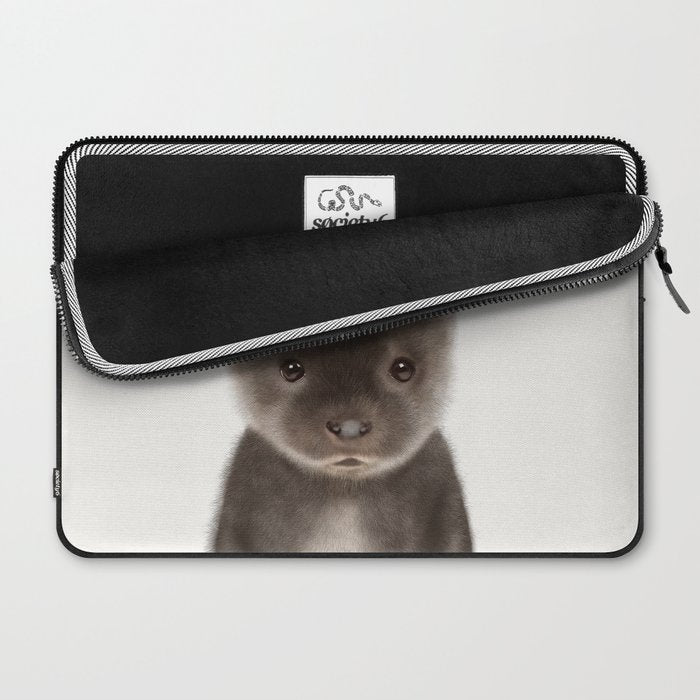 Baby Otter Laptop Sleeve Gallery Image 2