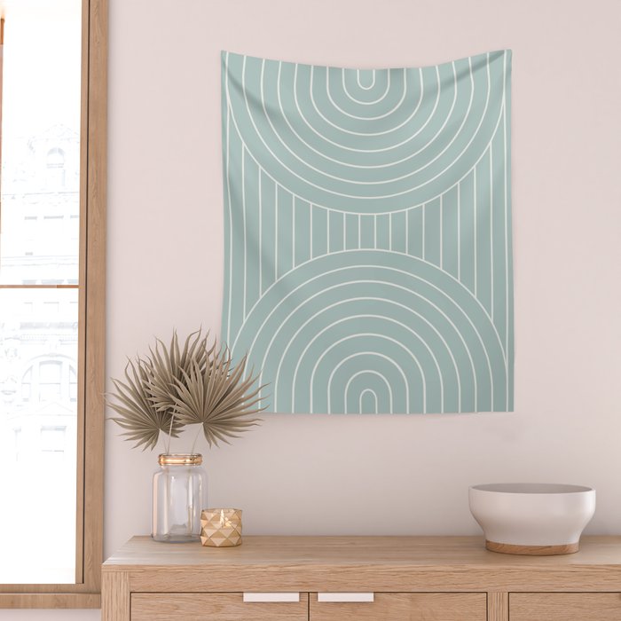 Arch Symmetry XV Wall Tapestry Gallery Image 2