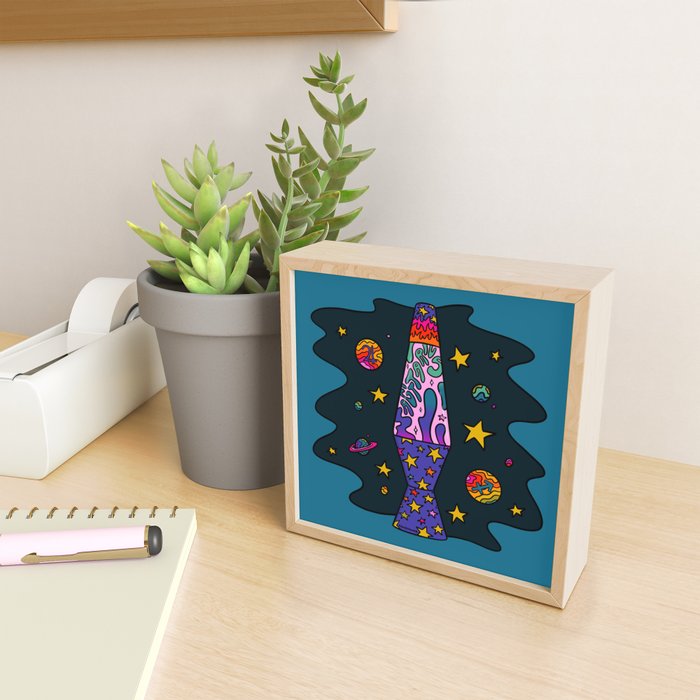 Sagittarius Lava Lamp Mini Art Print Gallery Image 2