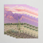 Cactus Sunset #digitalart #nature Wrapping Paper Gallery Image 3