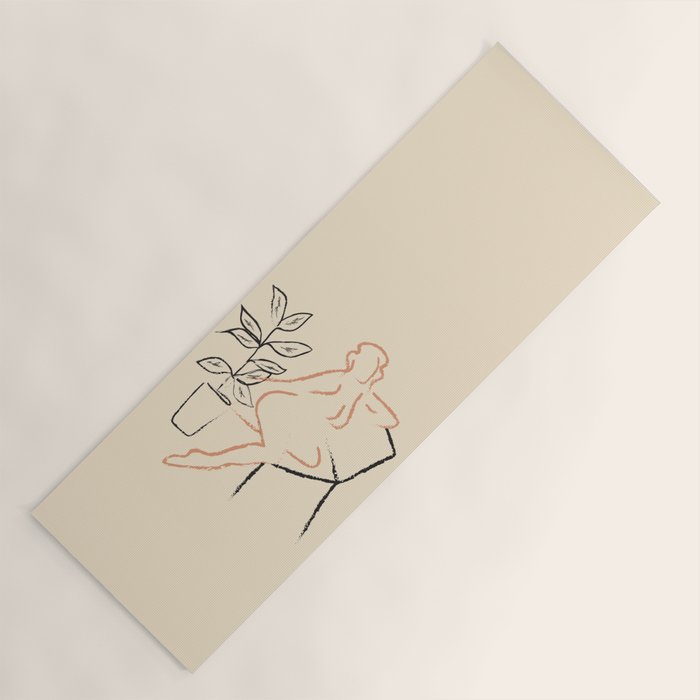 Nude Line Yoga Mat Gallery Image 1