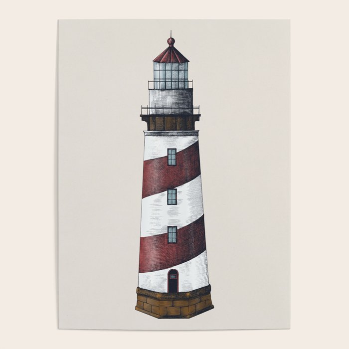 Nautical Light House Poster Gallery Image 4