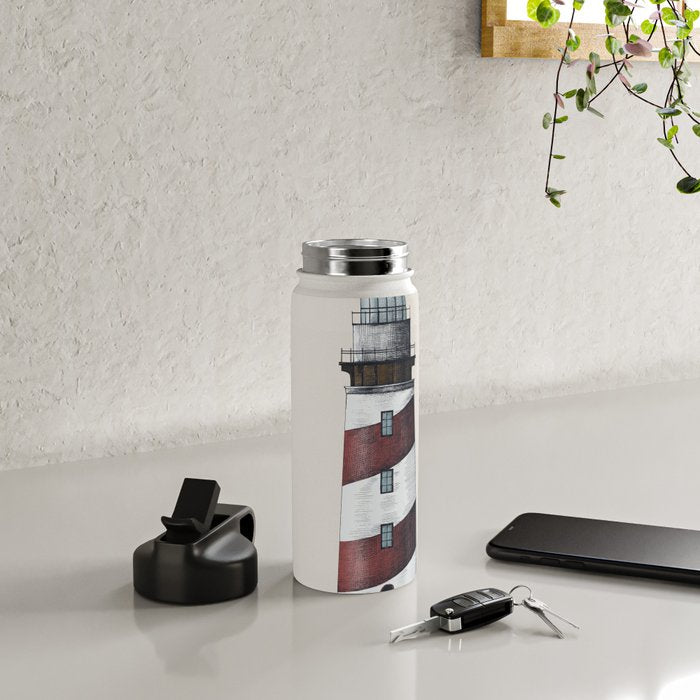 Nautical Light House Water Bottle Gallery Image 4