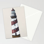 Nautical Light House Stationery Card Gallery Image 2