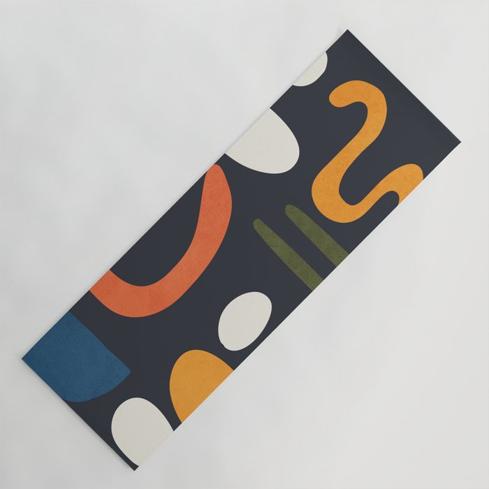 Abstract Colorful Setting 2 Yoga Mat Gallery Image 1