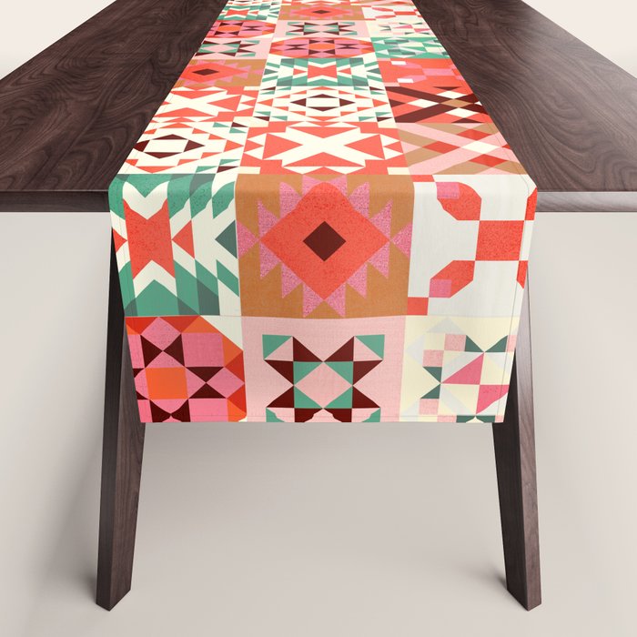 Winter Quilt Pattern no4 Table Runner Gallery Image 1