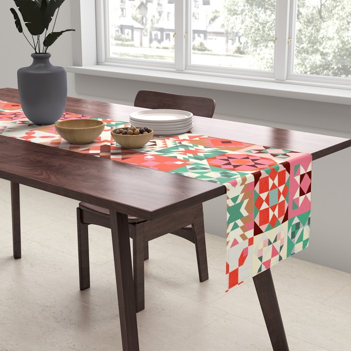 Winter Quilt Pattern no4 Table Runner Gallery Image 2