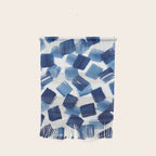 Indigo Brush Strokes | No.1 Wall Hanging Gallery Image 1