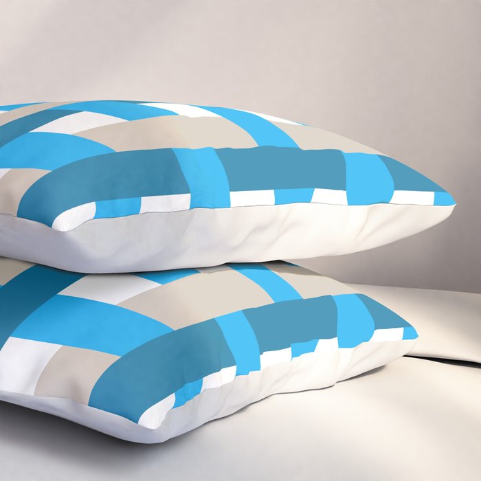 Infinity Grid 4 Pillow Sham Gallery Image 3