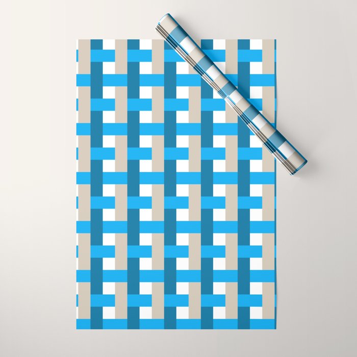 Infinity Grid 4 Wrapping Paper Gallery Image 1