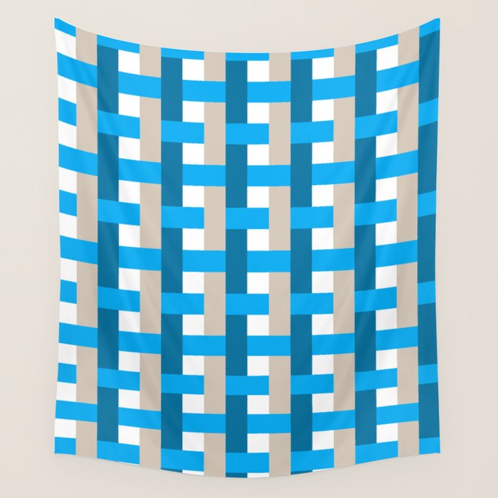 Infinity Grid 4 Wall Tapestry Gallery Image 4