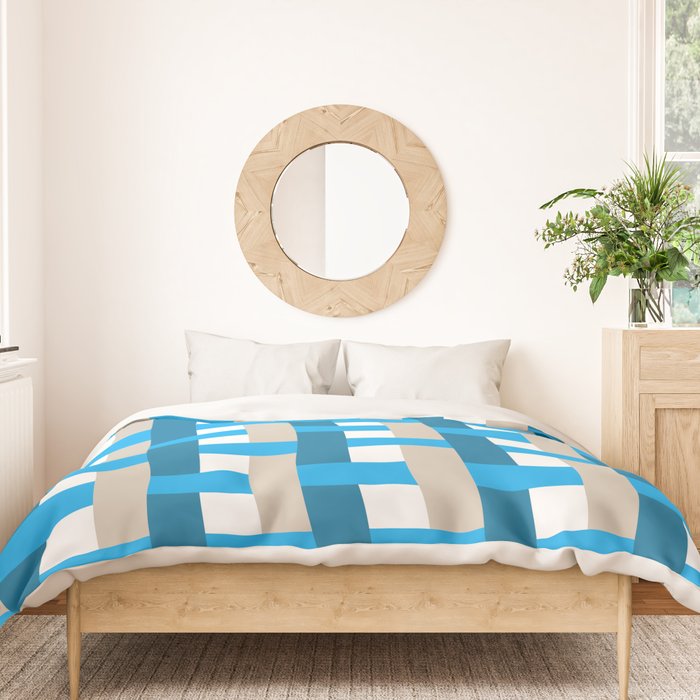 Infinity Grid 4 Duvet Cover Gallery Image 3