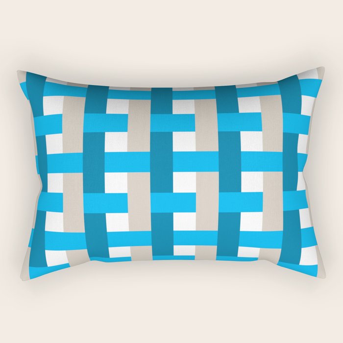Infinity Grid 4 Rectangular Pillow Gallery Image 2