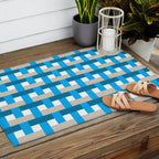 Infinity Grid 4 Outdoor Rug Gallery Image 2