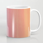Abstract Orange Pink Teal Watercolor Sunset  Coffee Mug Gallery Image 1
