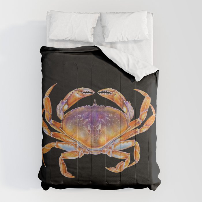 Dungeness crab Comforter Gallery Image 6