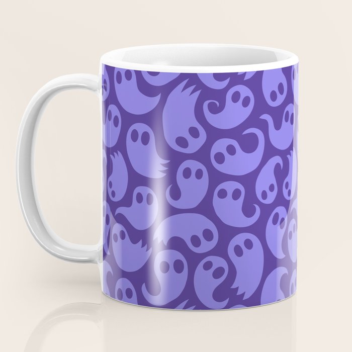 Halloween ghost cartoon pattern art Coffee Mug Gallery Image 3