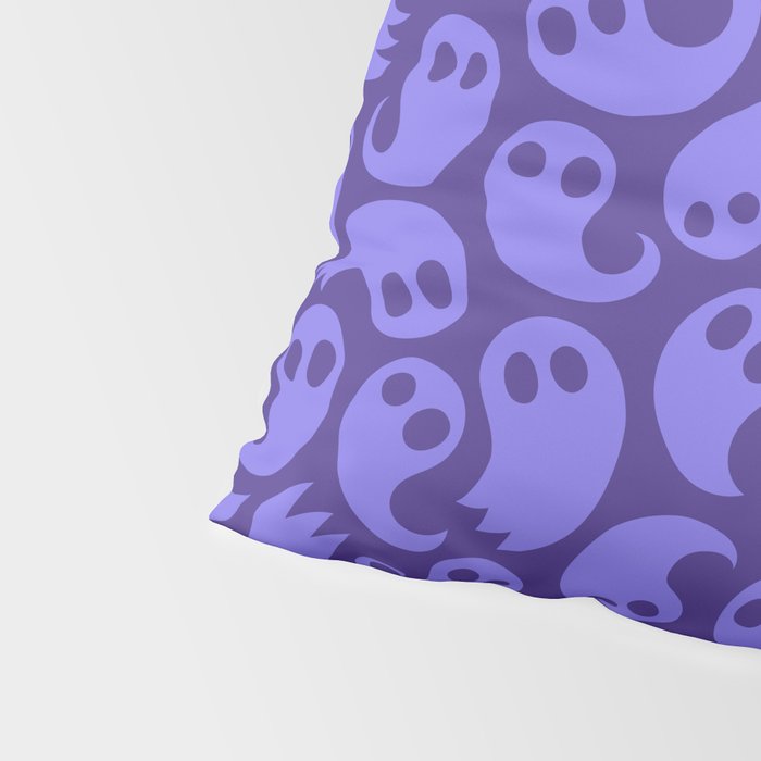 Halloween ghost cartoon pattern art Pillow Sham Gallery Image 4