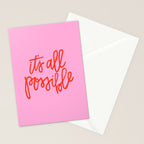 It's all possible Stationery Card Gallery Image 2