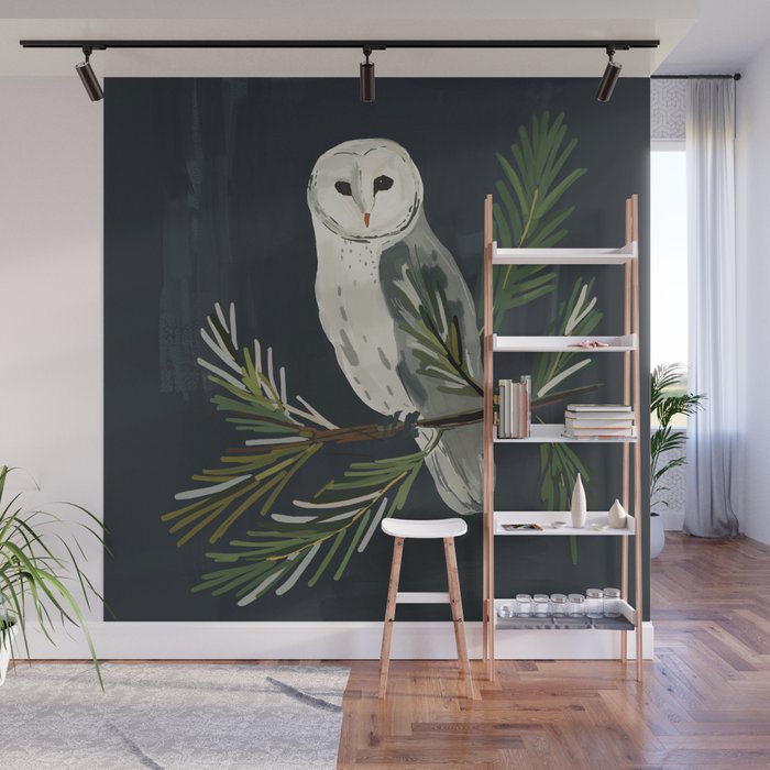Night Owl Wall Mural Gallery Image 1