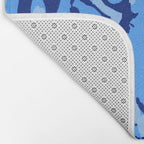 Tiger Blue & Pink Bath Mat Gallery Image 2