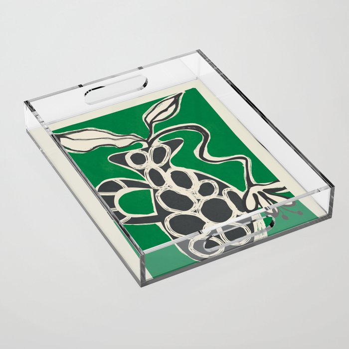 Abstract Botany 4 Acrylic Tray Gallery Image 1