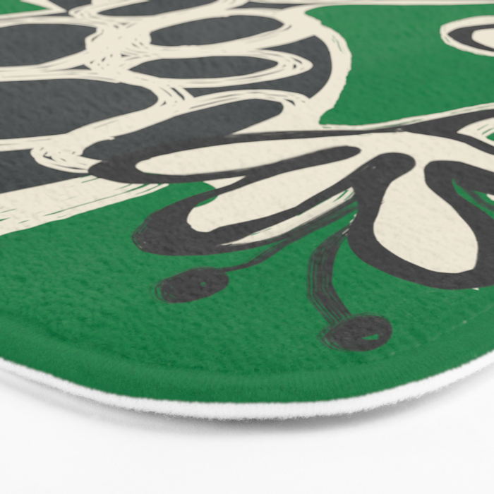 Abstract Botany 4 Bath Mat Gallery Image 3