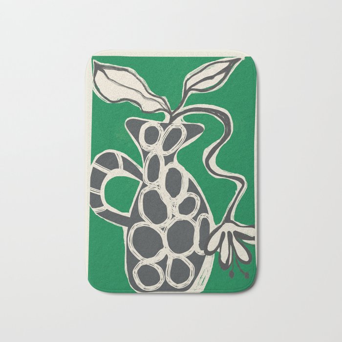 Abstract Botany 4 Bath Mat Gallery Image 1