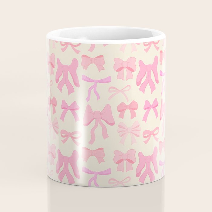 Pink Bows Coffee Mug Gallery Image 4
