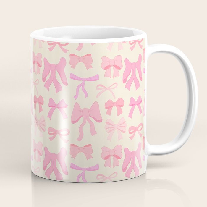 Pink Bows Coffee Mug Gallery Image 1
