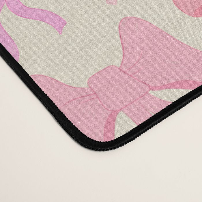 Pink Bows Desk Mat Gallery Image 4