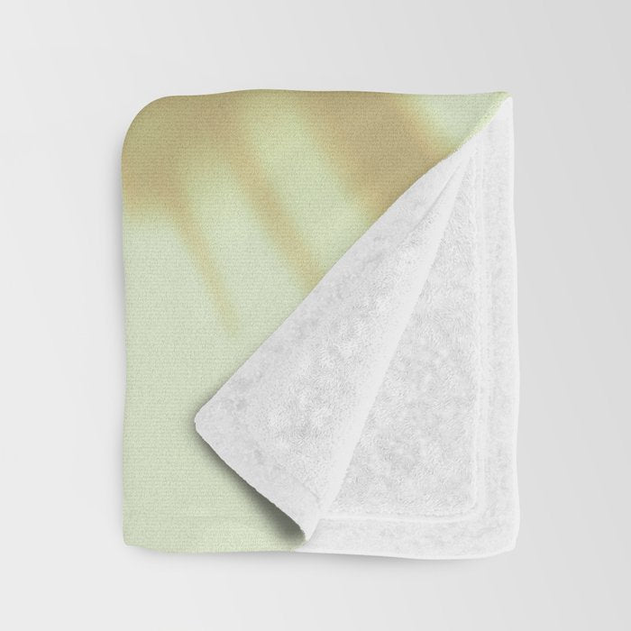 Sunset Banana Leaves II Throw Blanket Gallery Image 3